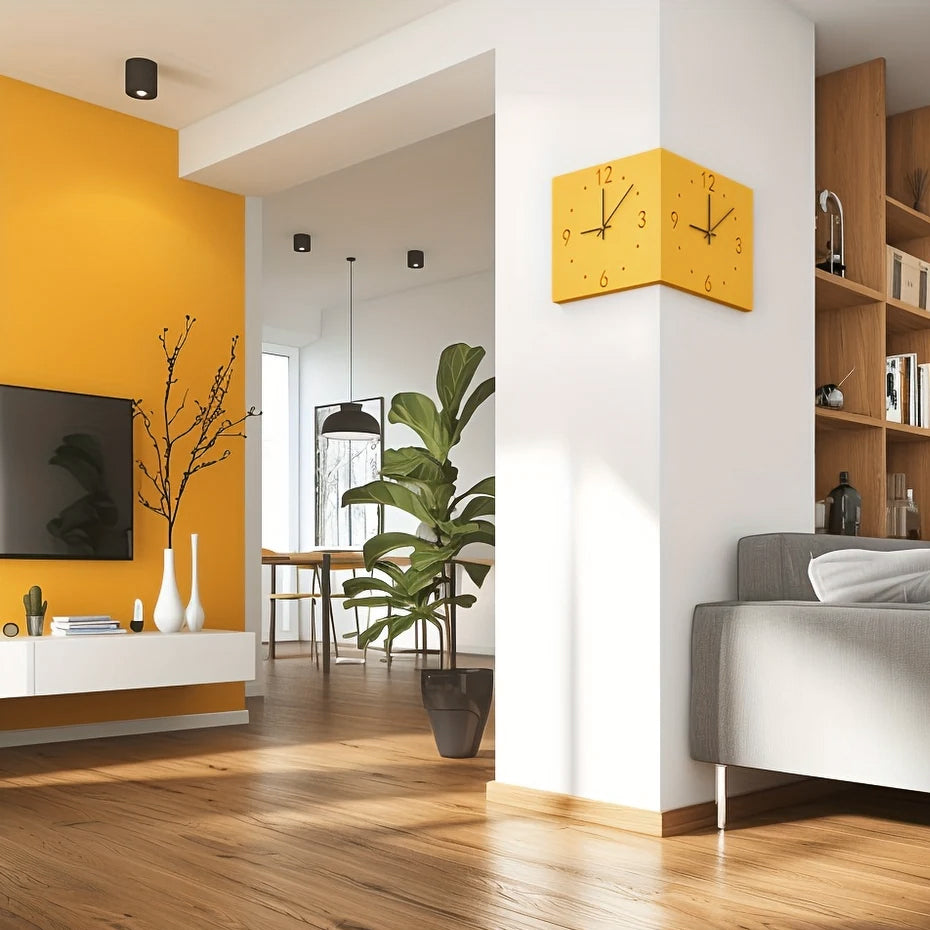 Horloge Murale LED Double Face